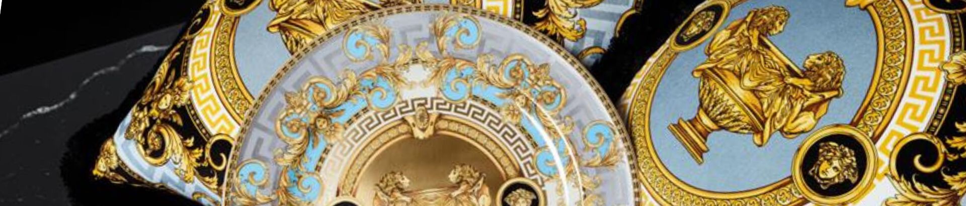 Versace Dinnerware Collection | Prestige Gala Le Bleu